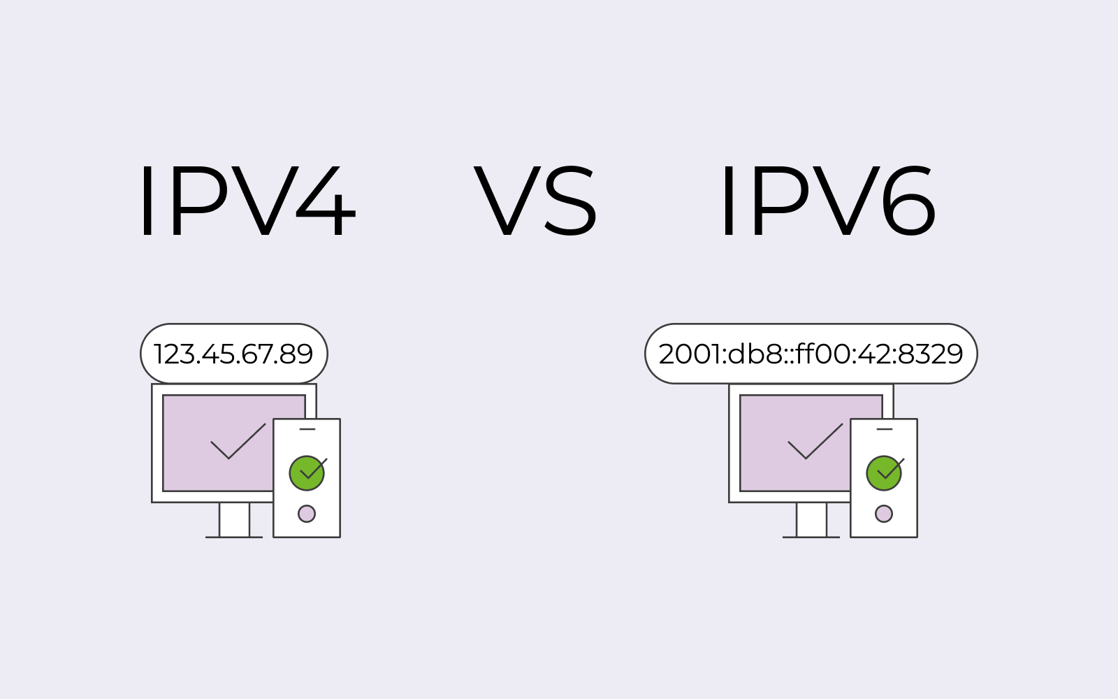 IPv4 IPv6